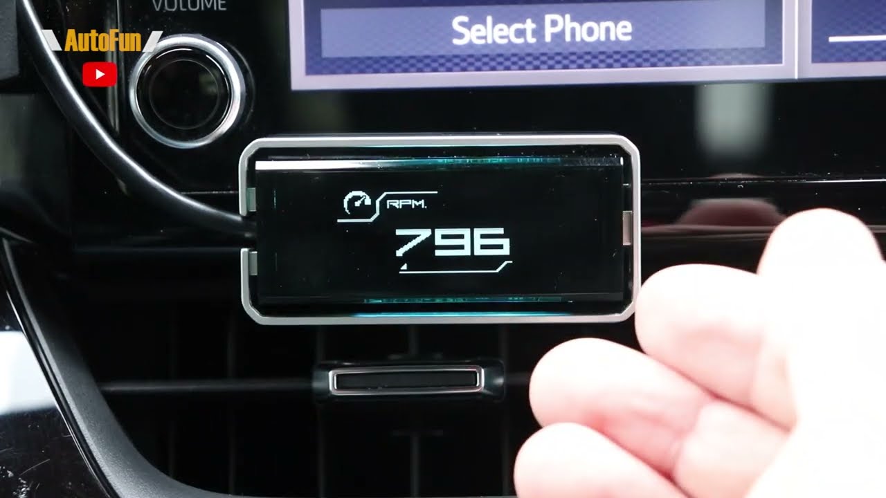 [OBD2 Gauge] Shadow D-Meter 2 Display-Plug & Play!