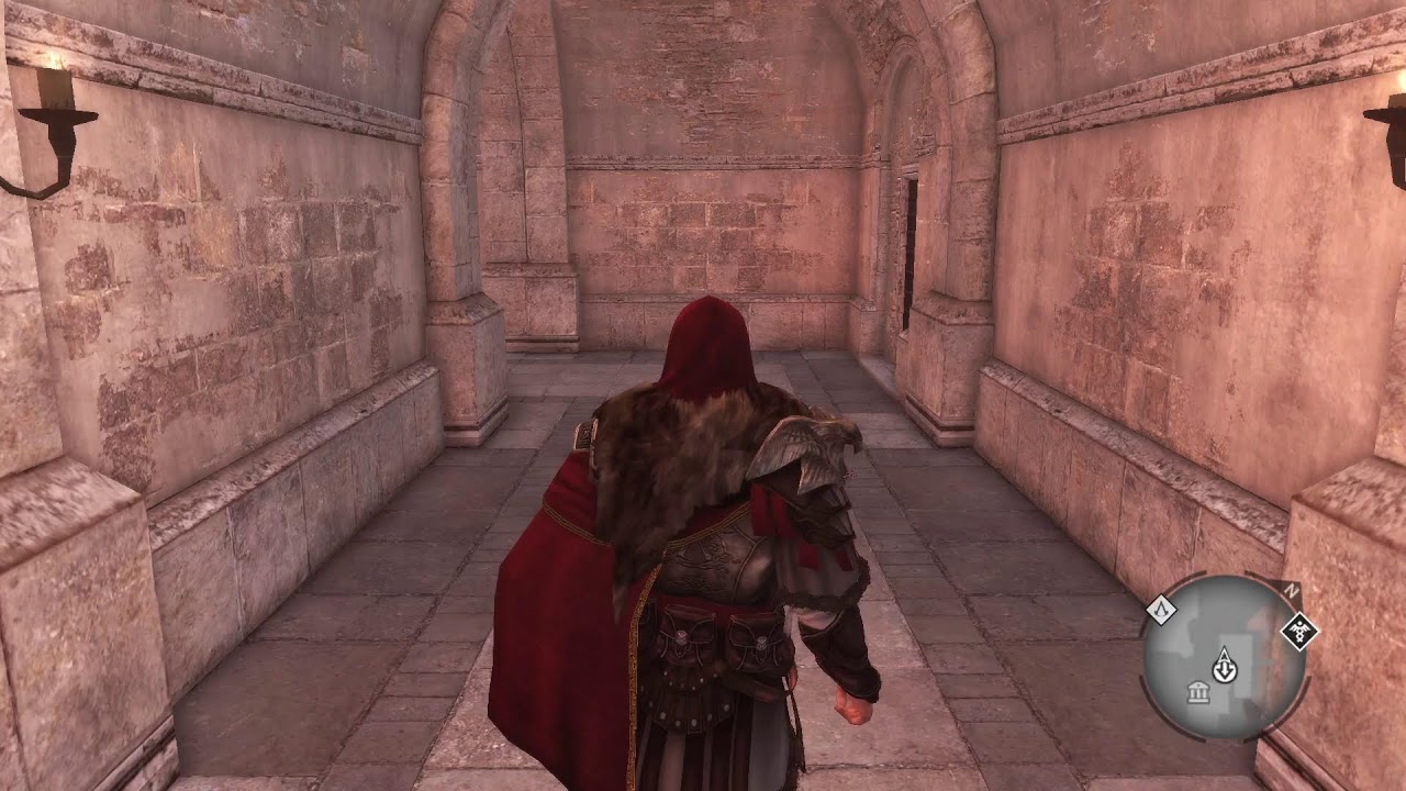 Assassin's Creed: Brotherhood. First blind playthrough. Trying to 100% synchronization
