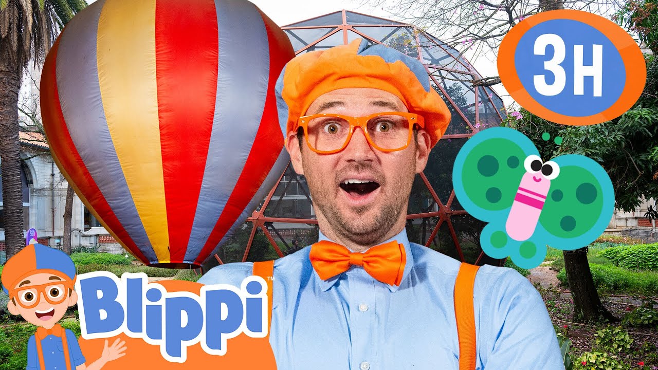 What Makes Hot Air Balloons Rise? 🎈 Blippi Explores Science! | Educational Videos for Kids