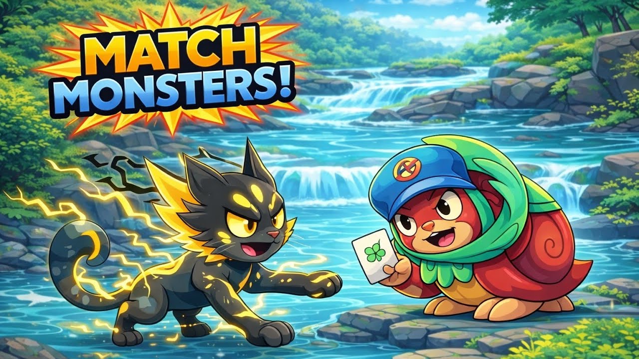 (Plato) Match Monster : Lynix - Slomail vs Sahibun - Ferobite [Stage : Tranquil Falls]