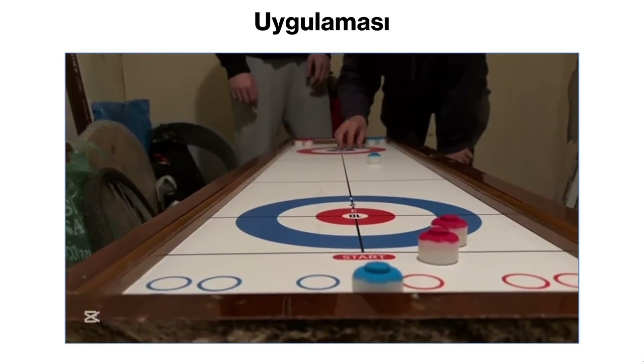 MB-201 Öğretim Teknolojileri GORA grubu Mini Curling