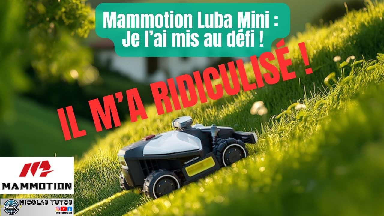 J'ai mis le Mammotion Luba Mini AWD dans la galère… il m’a humilié 💀