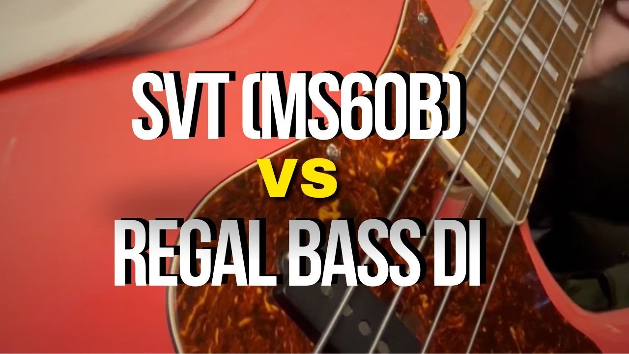 Tone Test! | Challenging the Regal Bass DI from HX Stomp | Fbass VF4