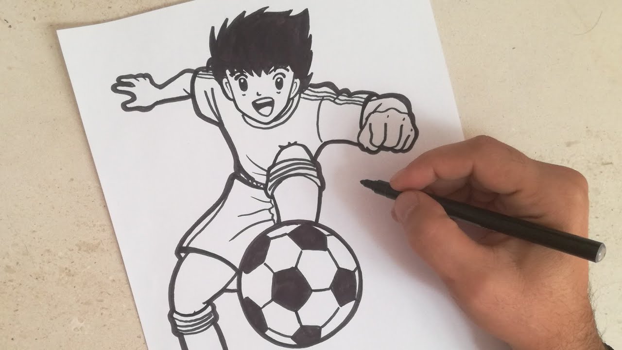 COMO DIBUJAR A OZORA TSUBASA | OLIVER ATOM | CAPTAIN TSUBASA | SUPER CAMPEONES | How to Draw Tsubasa