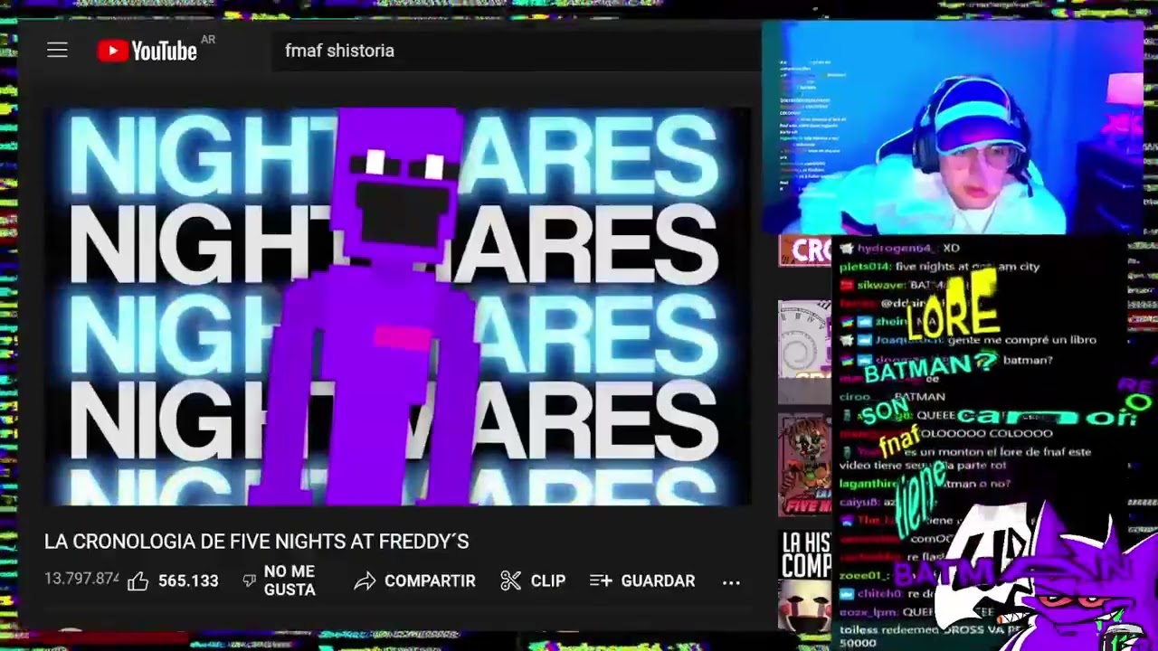 Rodsquare reacciona al Lore de FNAF
