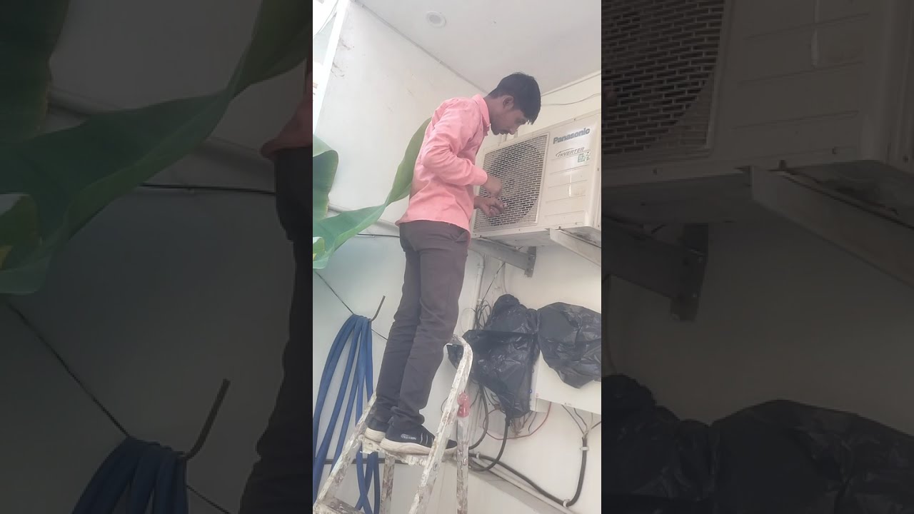 Ac sarviceing lg outdoor 🛠️