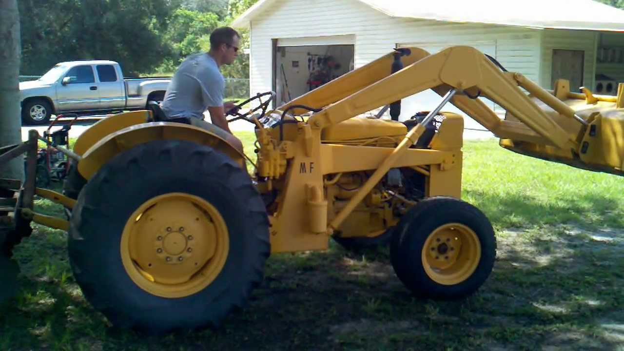 Massey Ferguson MF40 running