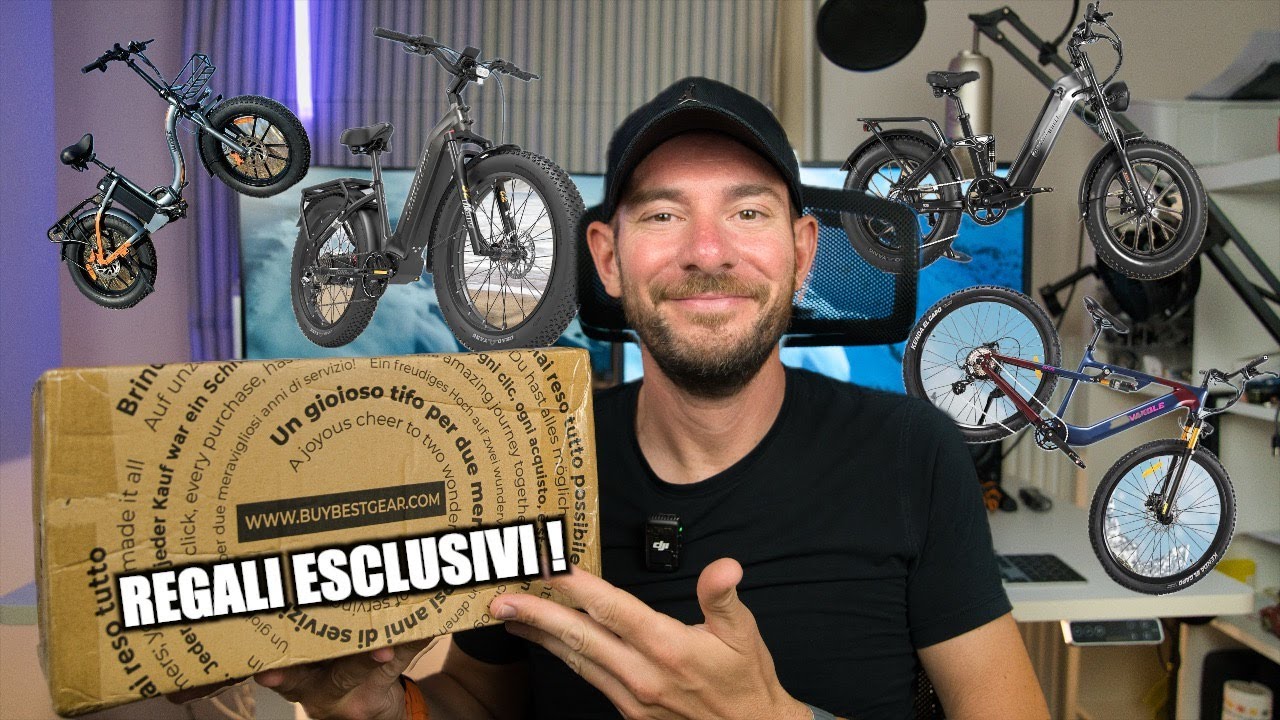 Le MIGLIORI EBIKE al MIGLIOR PREZZO di SEMPRE con REGALI ESCLUSIVI !