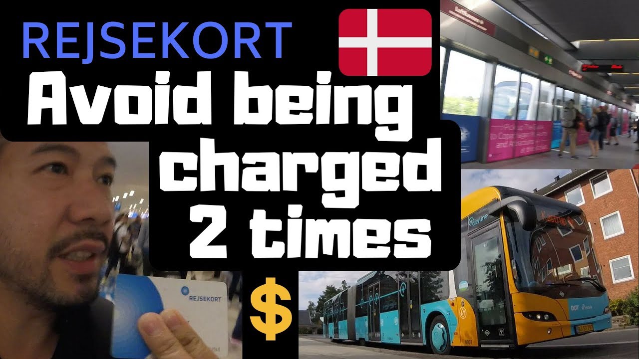 Denmark's Rejsekort: Avoid being charged 2 times for a continued trip!