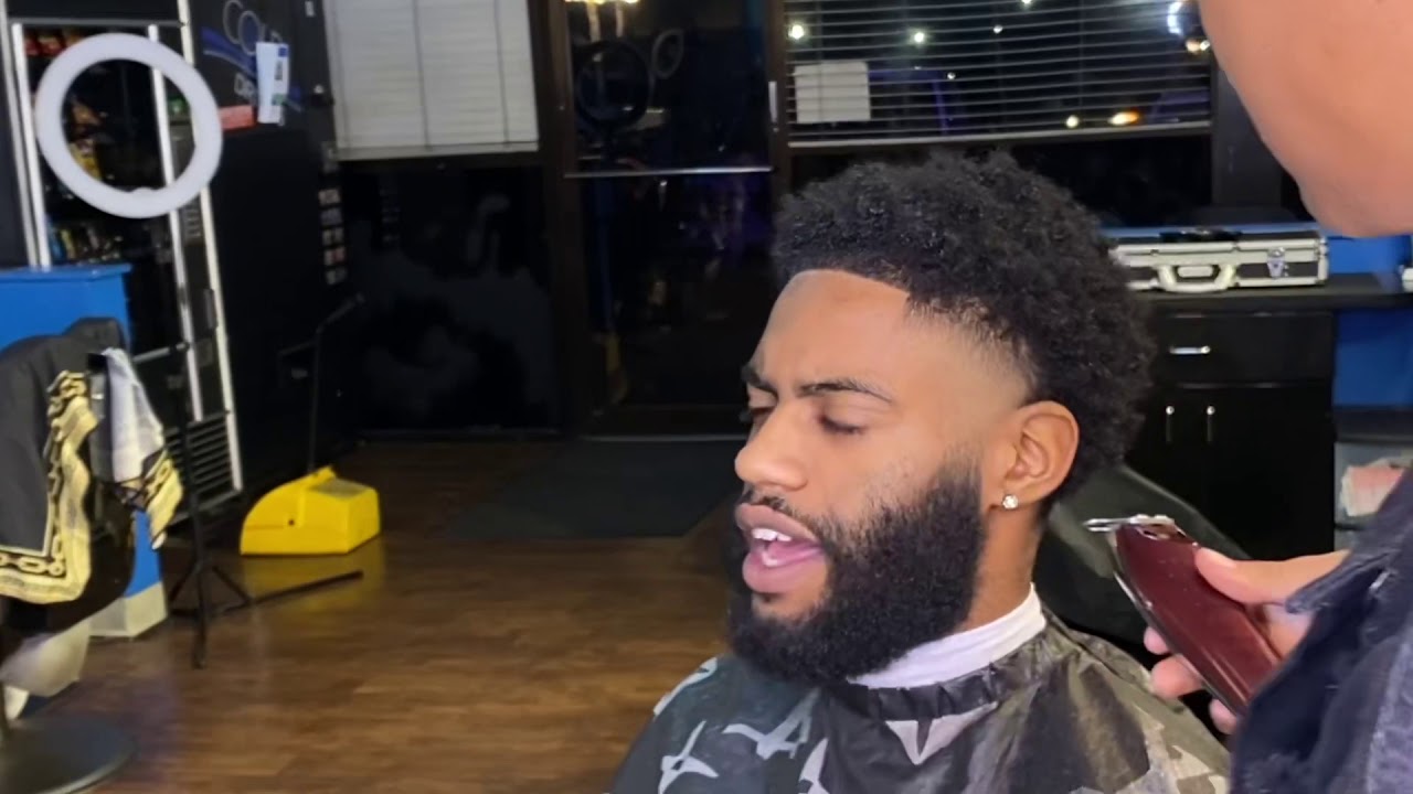 HIGH TEMP FADE WITH BEARD TRIM TUTORIAL
