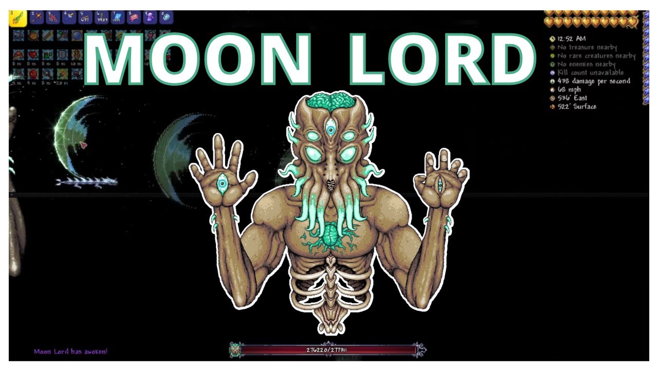 Moon Lord Boss Fight | Terraria | Master Mode