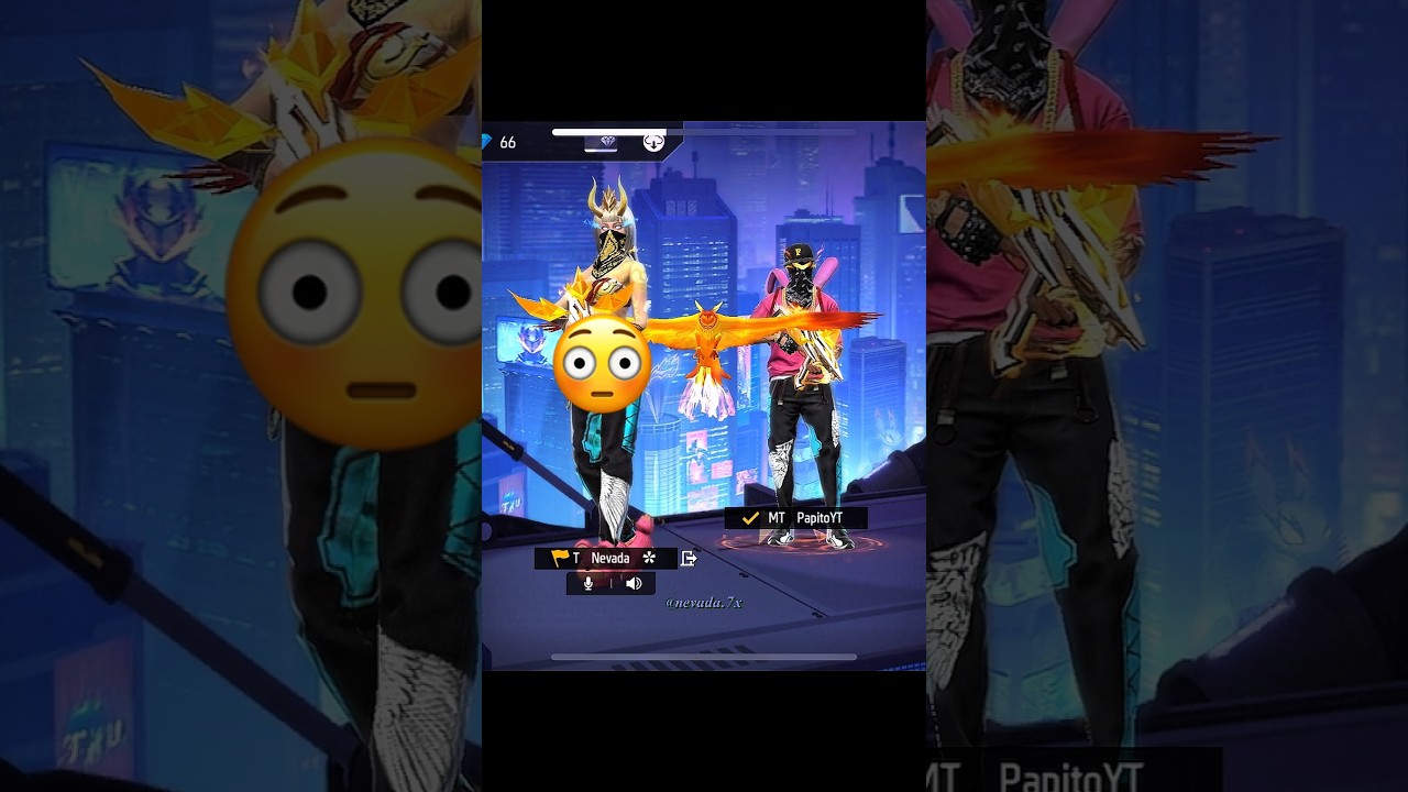 Cuando le mando una foto a mi duo en Free Fire y reacciona as&iacute; 😳 #freefire #garenafreefire #shorts