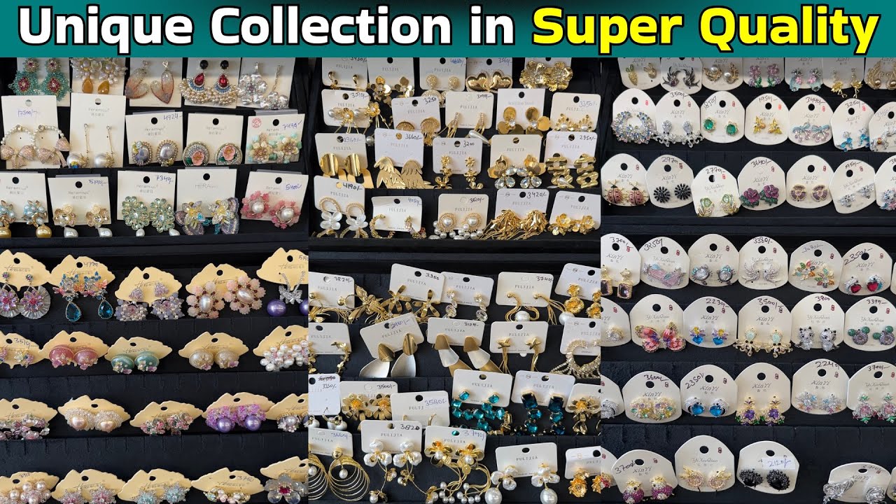 Imported China Earrings Wholesale | Premium Western CZ & AD Stone Designs | Smart Bhaiji