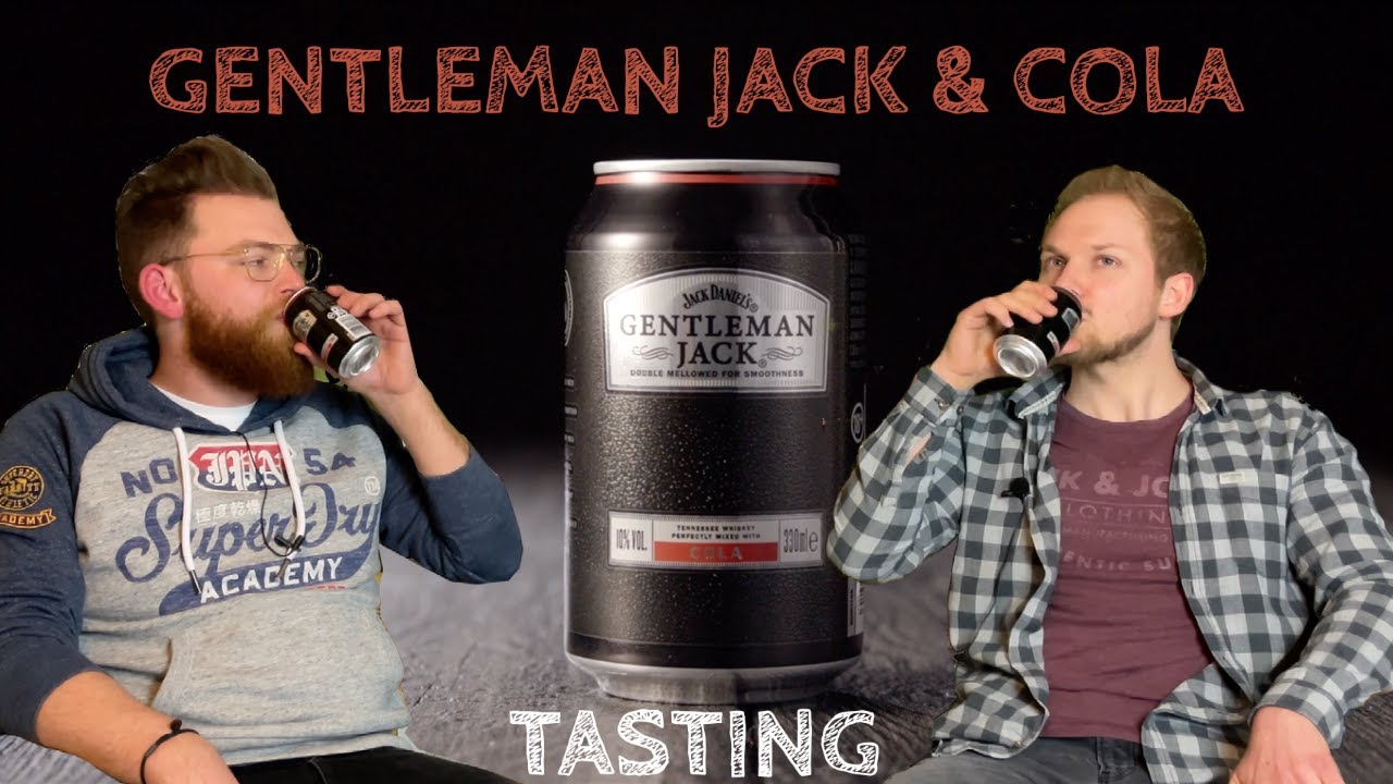 Zauberbrüder Tasting #8 Gentleman Jack & Cola - Super Premium Longdrink für Unterwegs - Jack Daniels