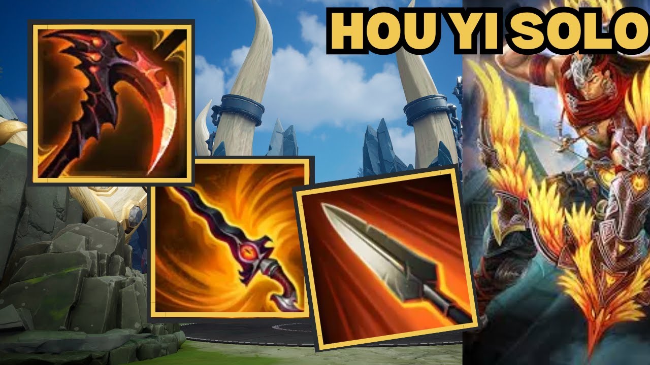 Ricochet!! - Hou Yi Deity Solo Smite 2 Gameplay