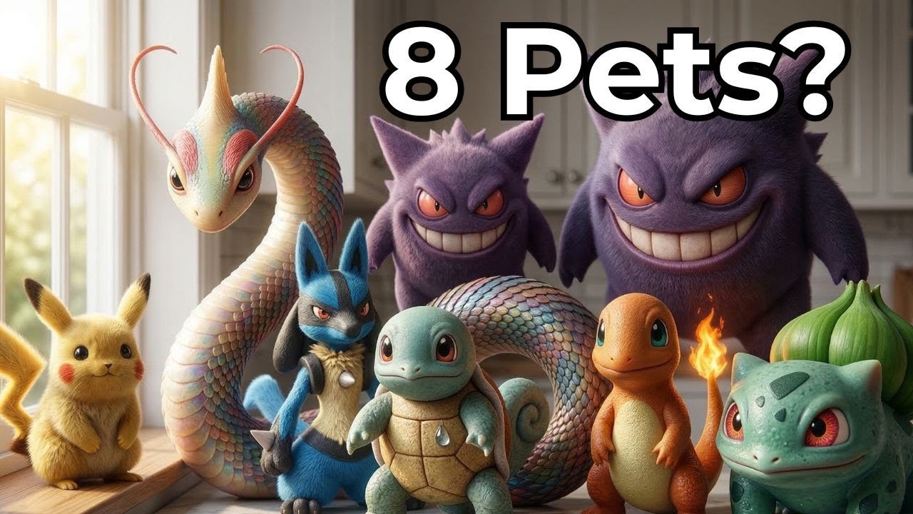 I Simulated Eight Pokémon Pet in Real Life | ... Milotic is in trouble