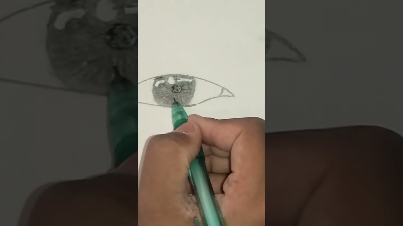 How to draw a eyes #drawing #art 