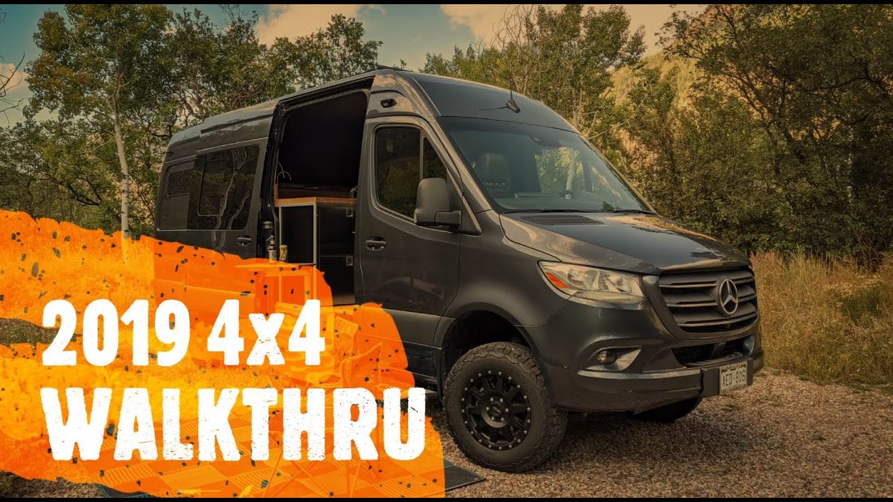 2019 4x4 170 Sprinter Van Walk Through