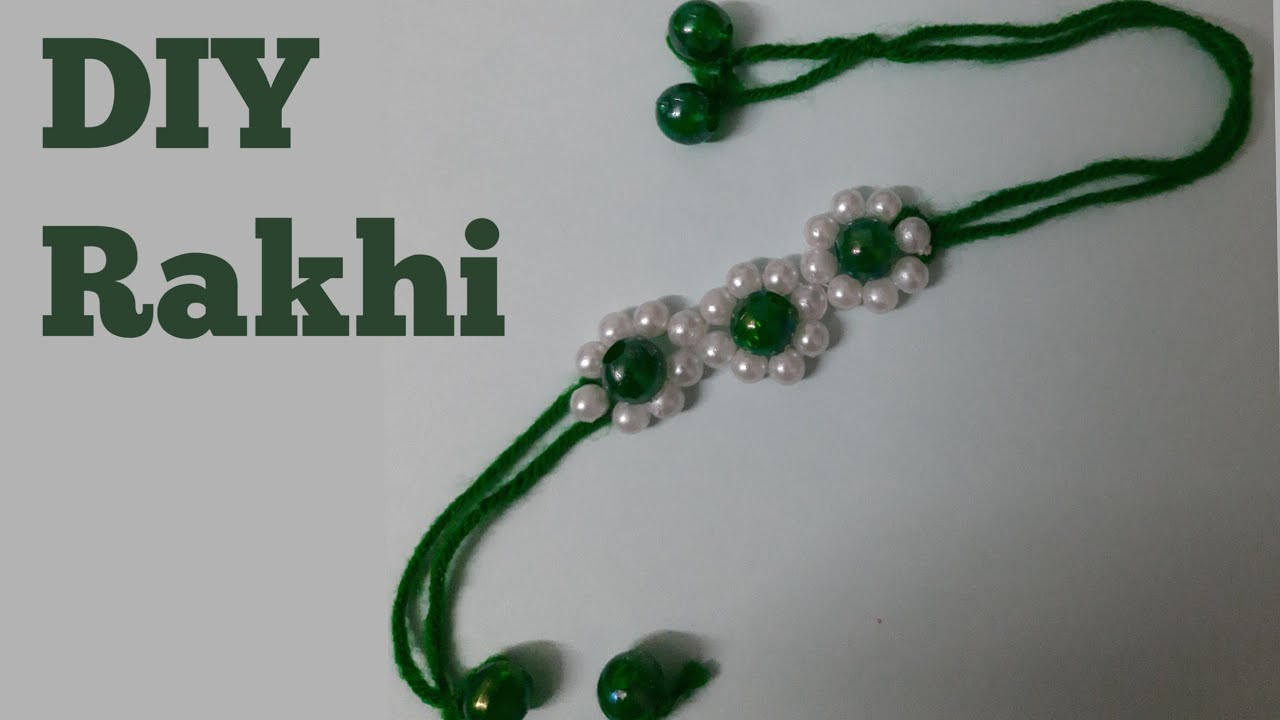 QUICK AND EASY DIY RAKHI || RAKHI MAKING || HANDMADE RAKHI ||