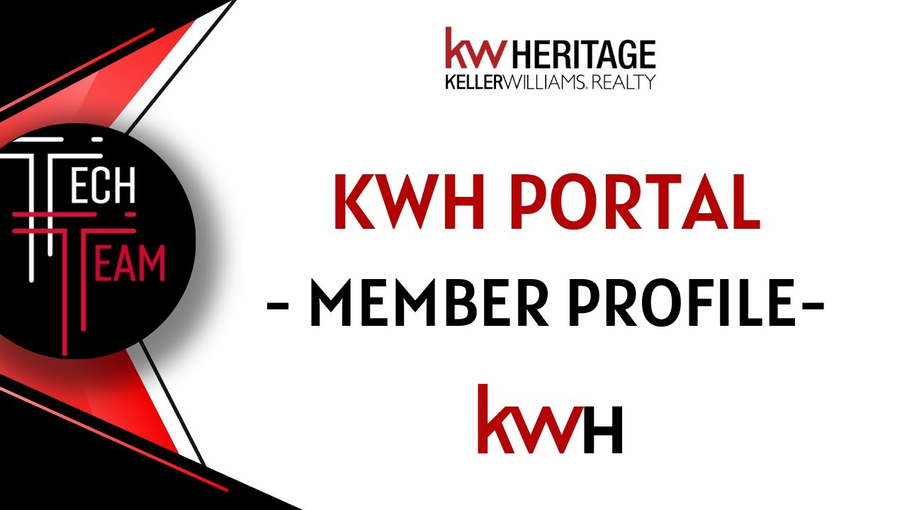 Techy Tuesday - Customizing Your Member Profile in the KWH Portal