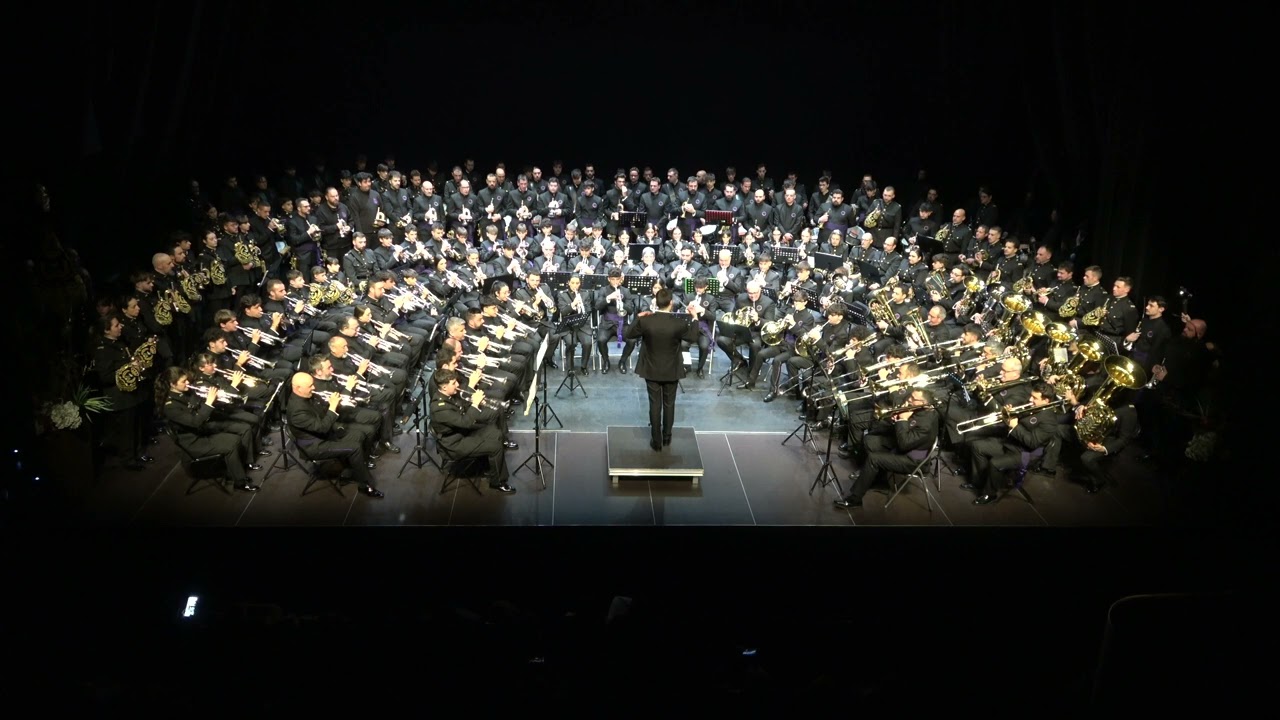 [4K] BCT Nazareno y Soledad y AM JHS de León - Entrando en Jerusalén - XV Convivencia Musical NyS