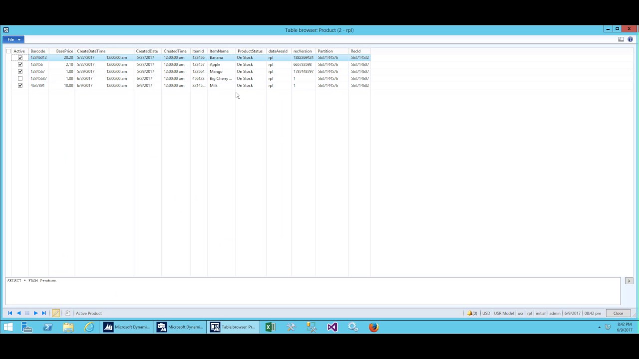 Microsoft Dynamic AX 2012 Technical Training: Form Template TransactionDetails