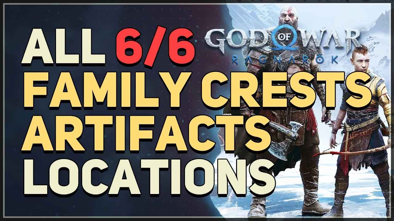 All 6 Family Crests Artifact Locations God of War Ragnarok