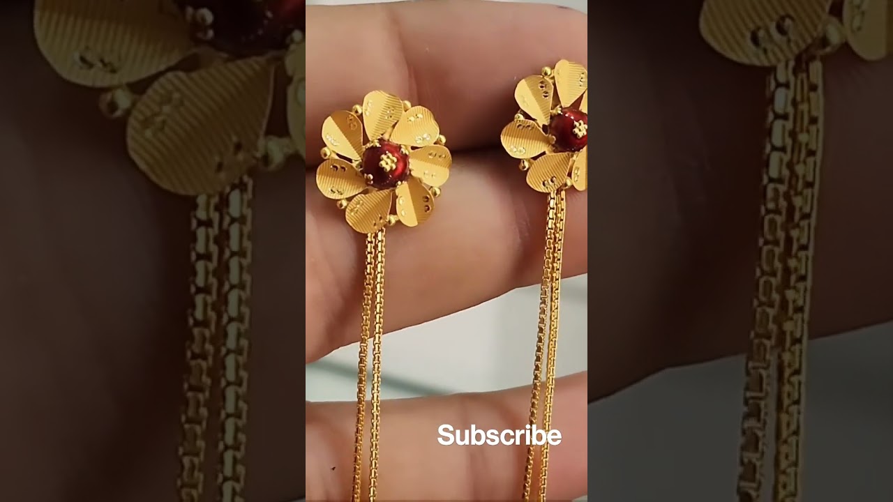 new sui dhaga # new earrings design #shorts