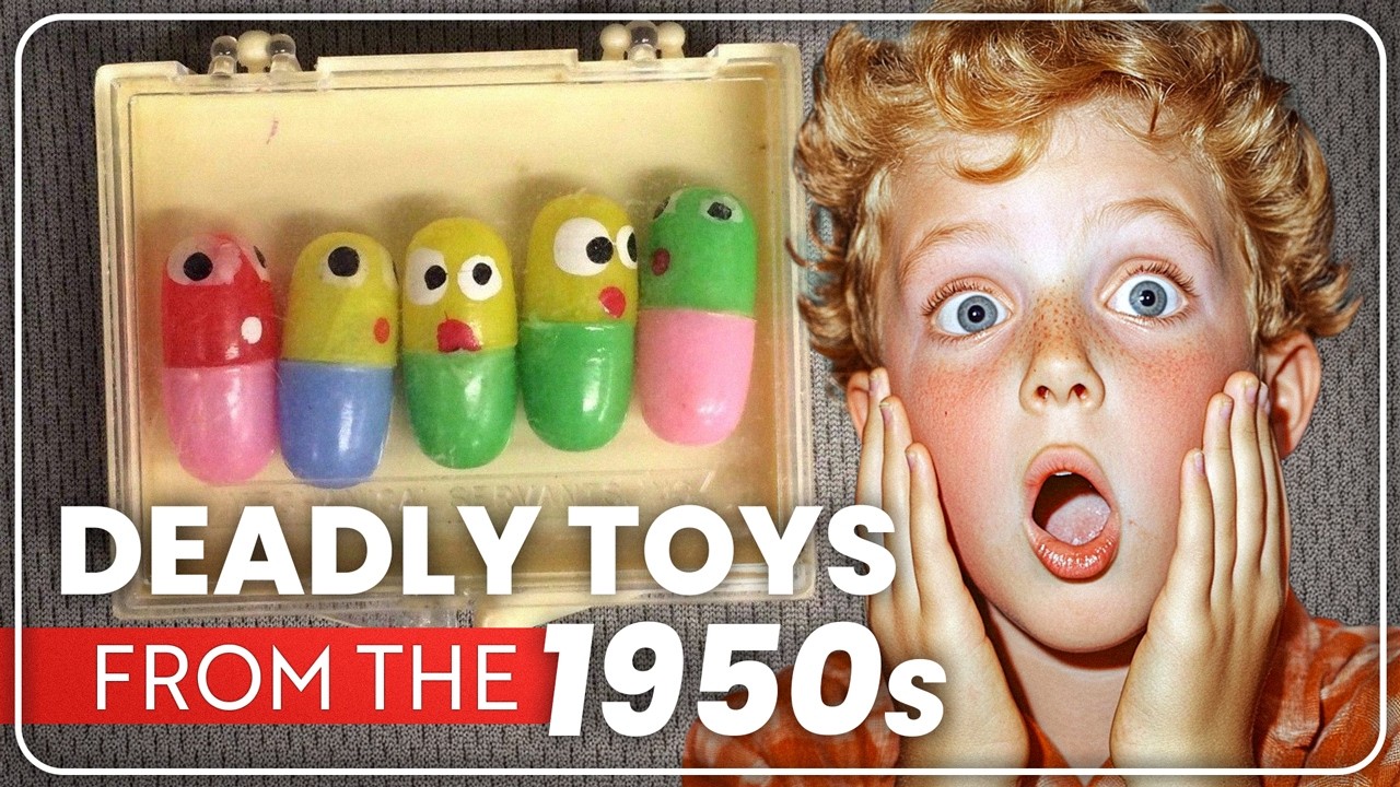 25 Most DANGEROUS 1950s Toys That Are Banned Forever!