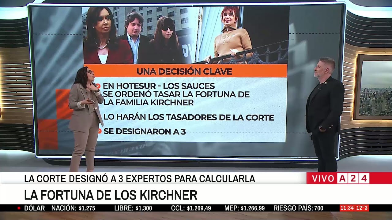📢 CORRUPCIÓN: LA CORTE SUPREMA ORDENA TASAR LOS BIENES DE LA FAMILIA KIRCHNER