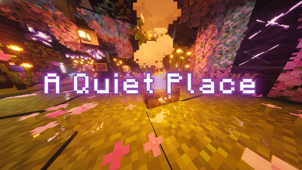 a warm place to rest(minecraft music w/ fire in 4k)