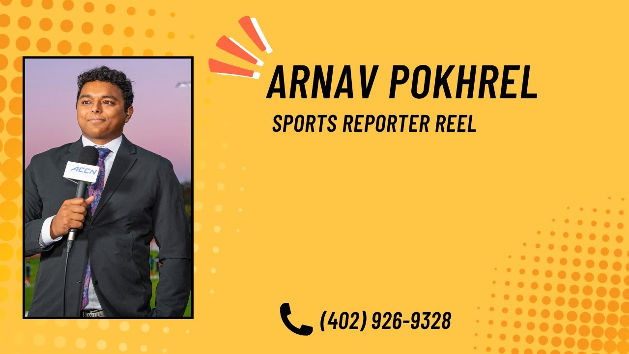 Arnav Pokhrel  - Sports Reporter Reel