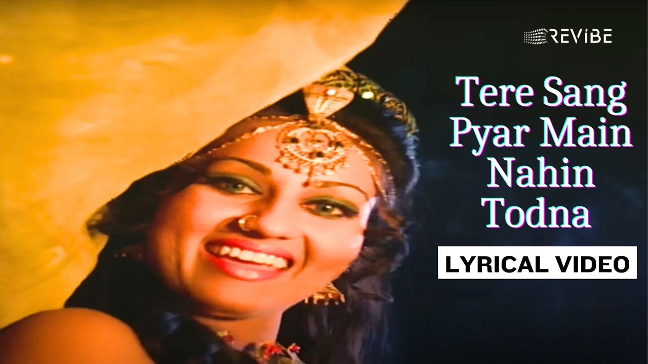 Tere Sang Pyar Main Nahin Todna (Lyric Video) | Lata Mangeshkar, Mahendra K | Jeetendra,Reena| Nagin