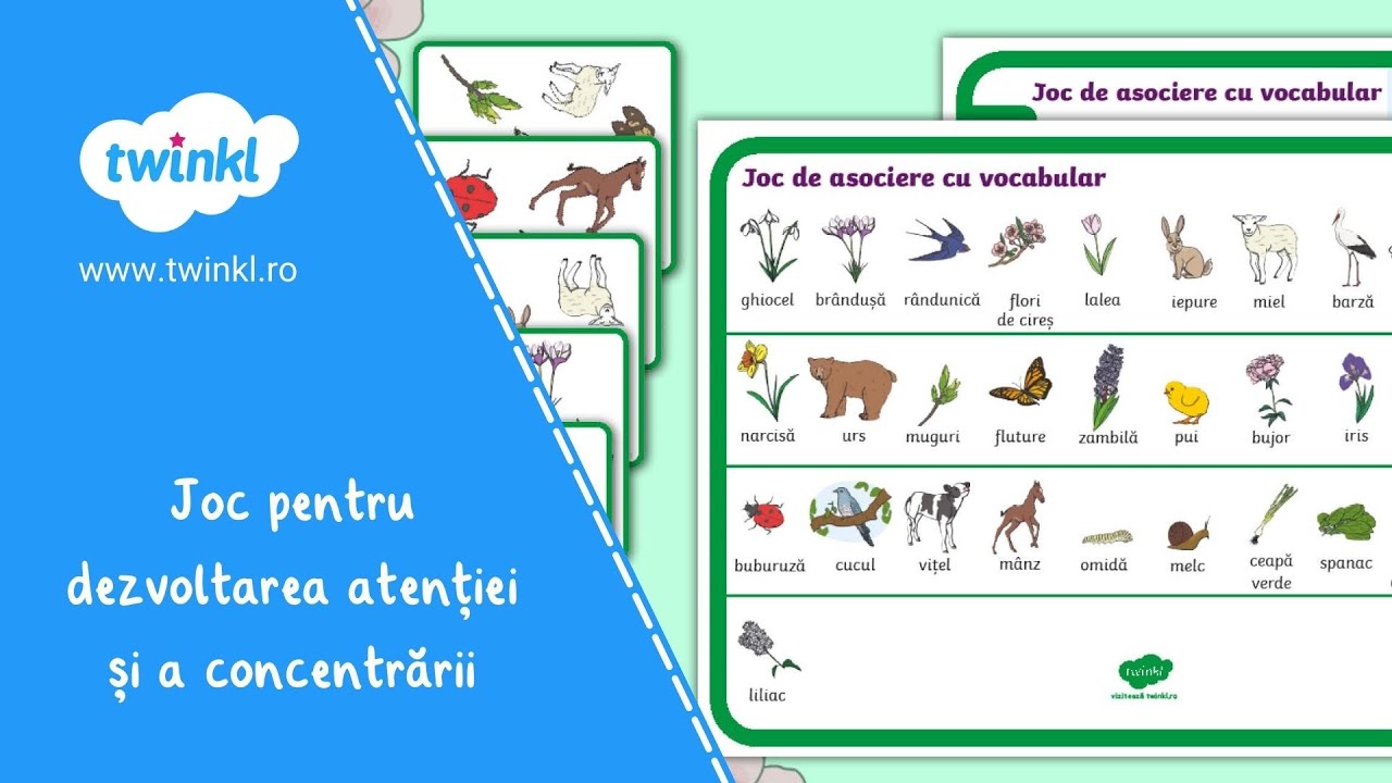 Tutorial: Joc pentru dezvoltarea atentiei si a concentrarii