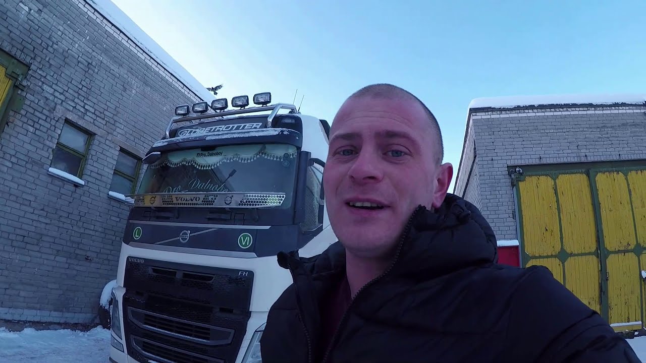 Путешествие в заполярный круг.Снова погрузчик.Дальнобой по России на Volvo FH4