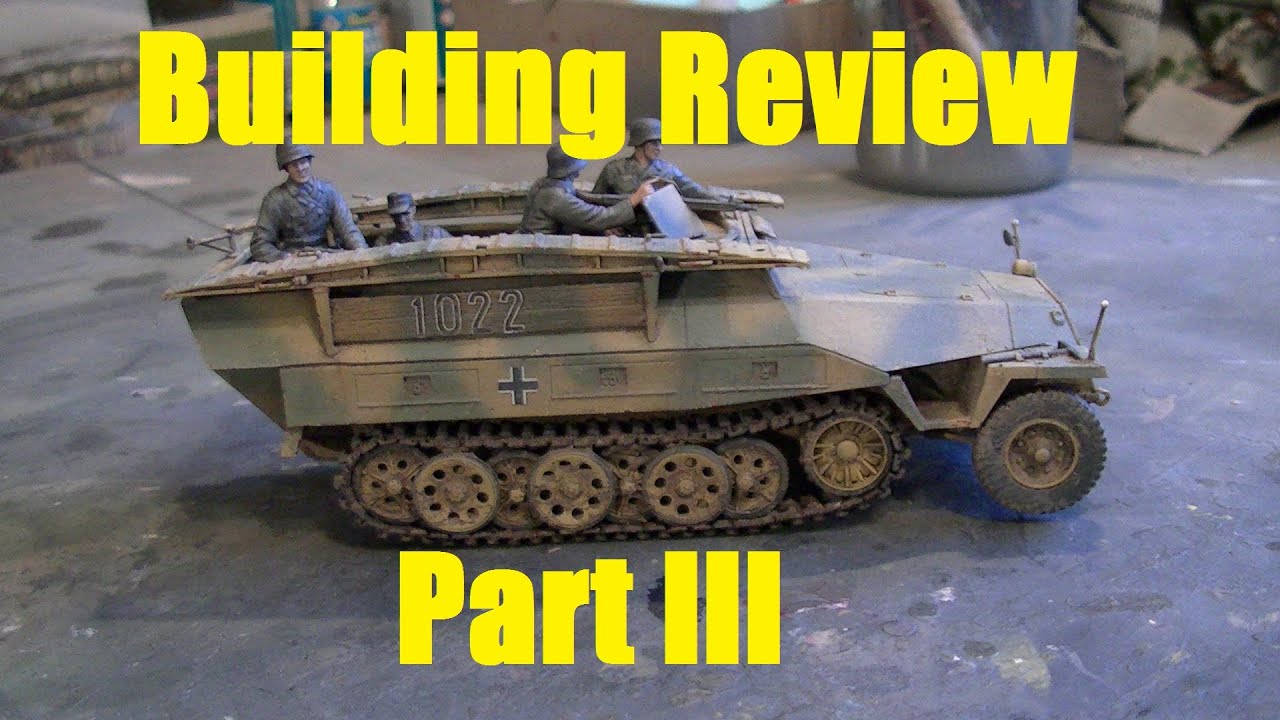 Building review: Dragon Sd.Kfz.  251/7 Ausf.  D in 1/35 scale Part III