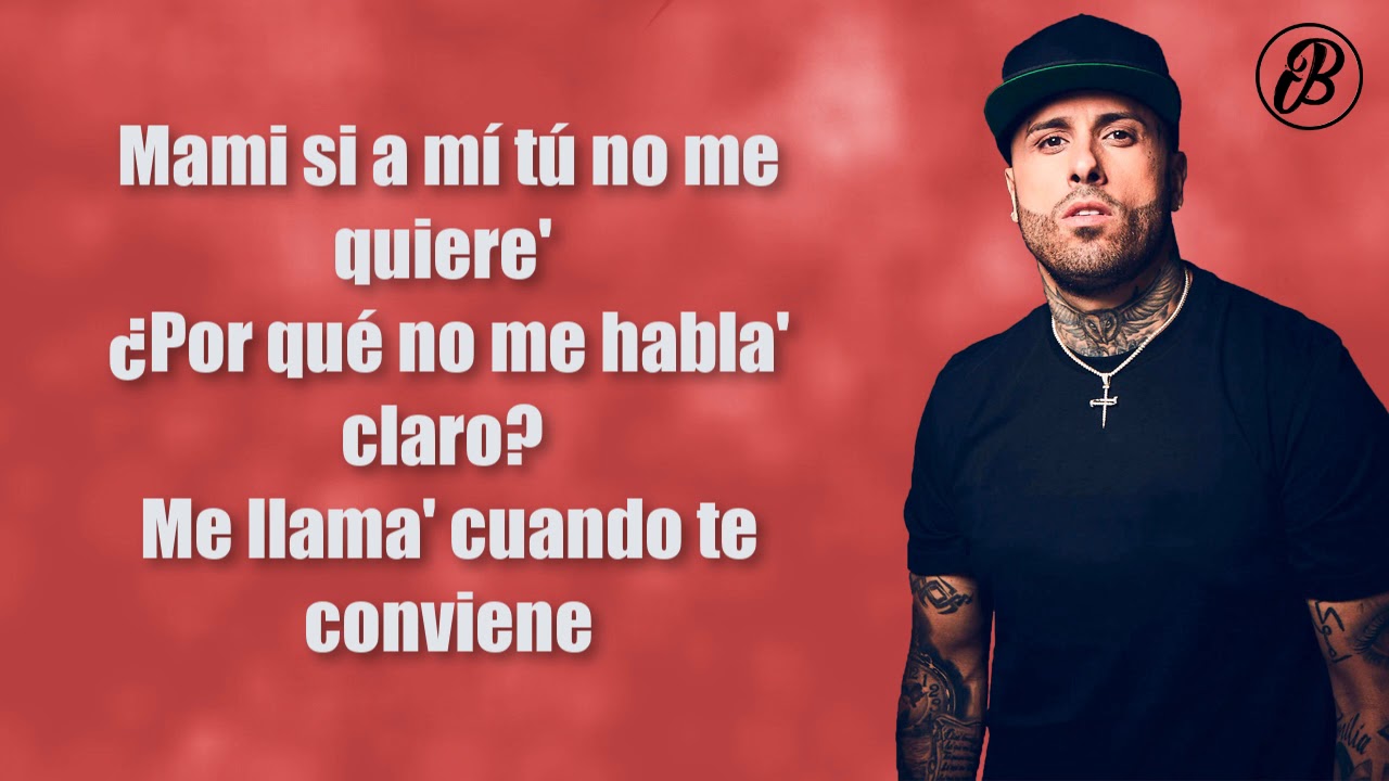 Te Robar&eacute; - Nicky Jam x Ozuna (LETRA)