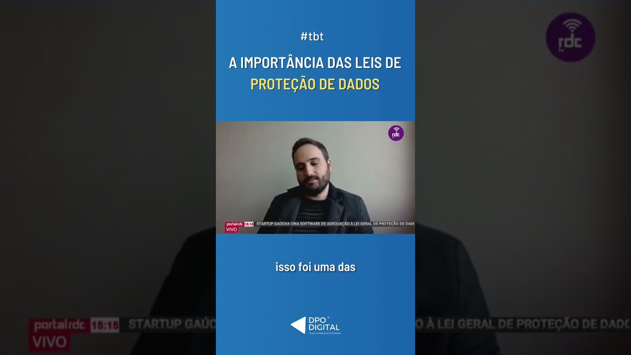 A import&acirc;ncia das leis de Prote&ccedil;&atilde;o de Dados #shorts #lgpd