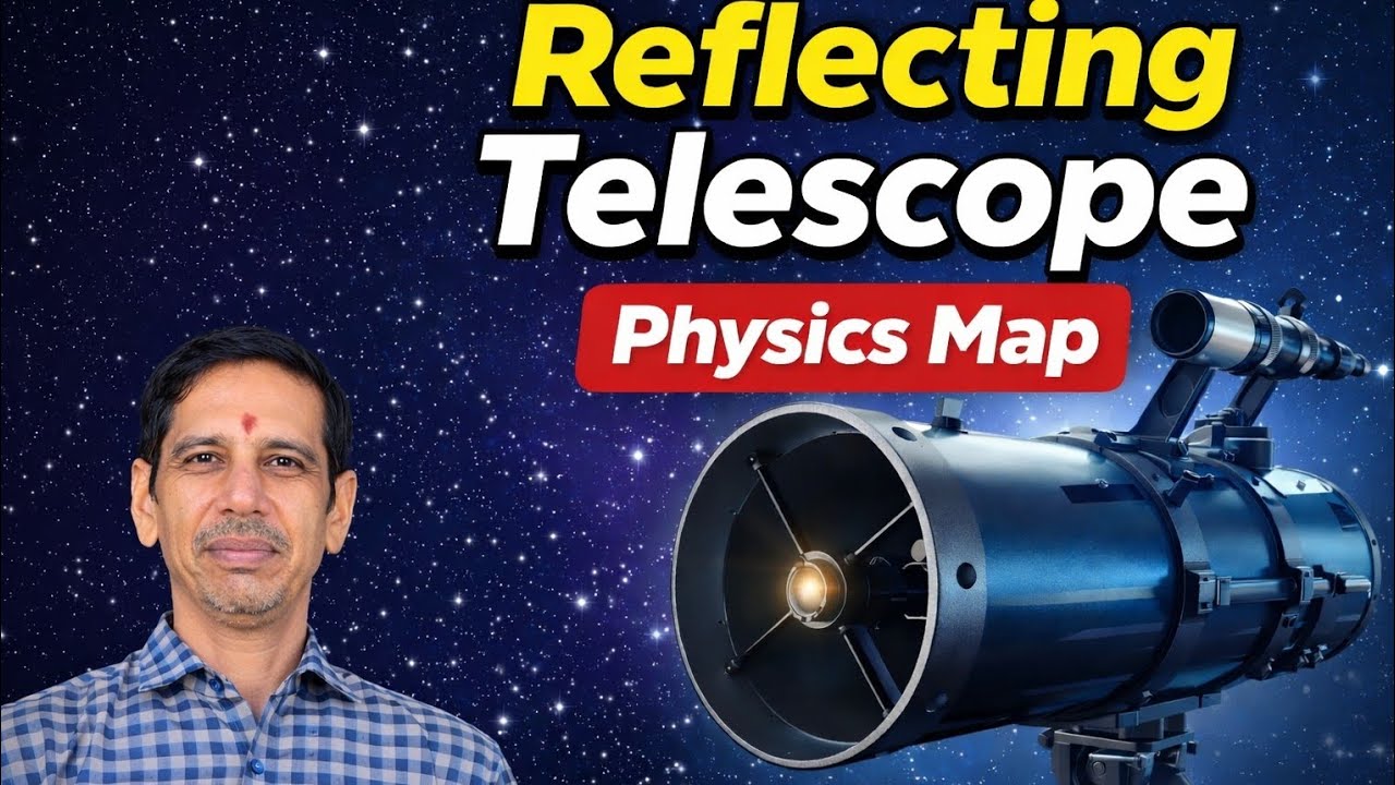 Reflecting Telescope | Newtonian Telescope | Cassegrain Telescope | Class 12 Physics Optics