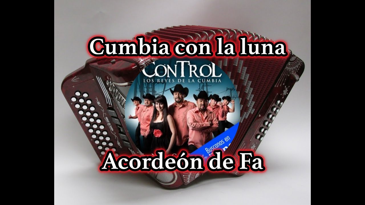Cumbia con la Luna instruccional Acordeón de FA