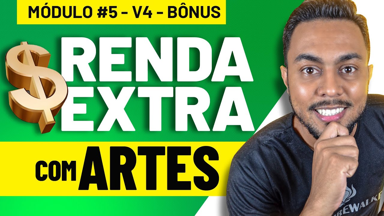🎓 RENDA EXTRA com ARTES - 2 dicas Incríveis | Módulo 5 | Aula BÔNUS