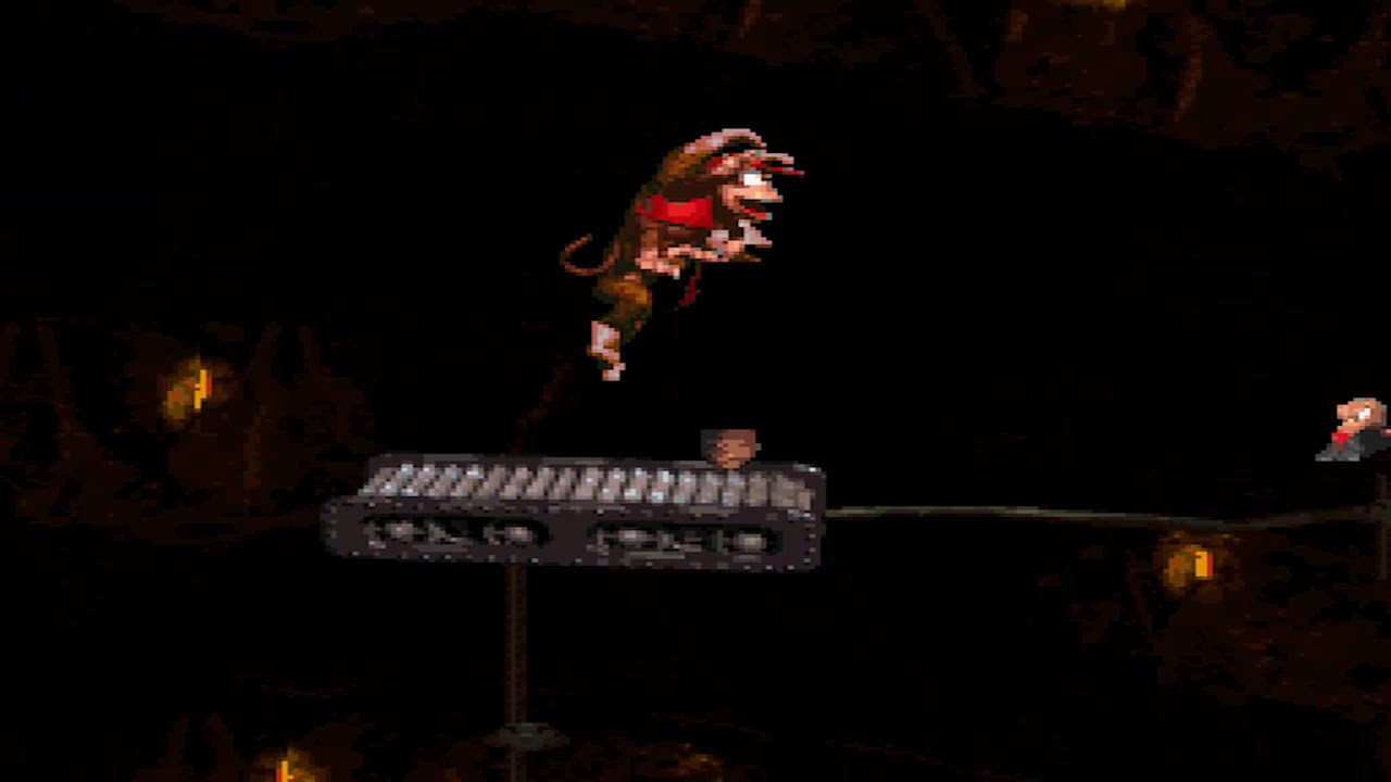 Donkey Kong Country: Level 28: Trick Track Trek