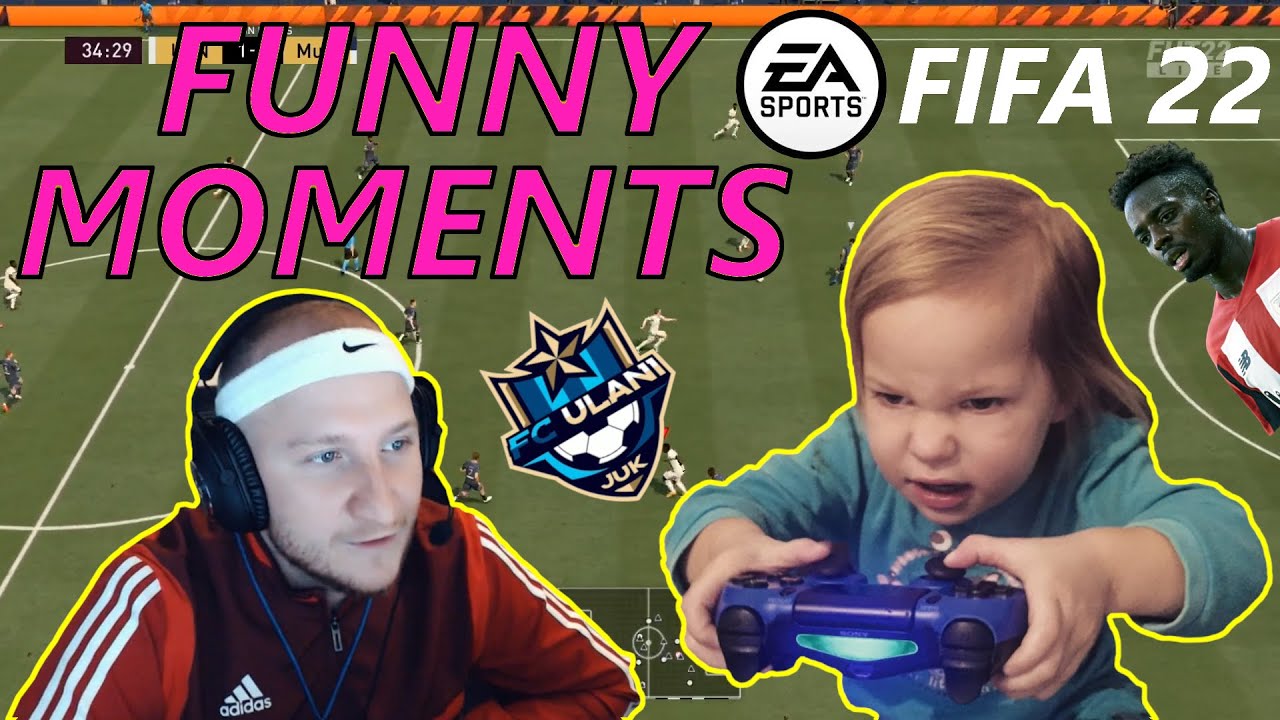 Paris Platynov | FIFA 22 FUNNY MOMENTS  - 7 LETNI MACIUŚ