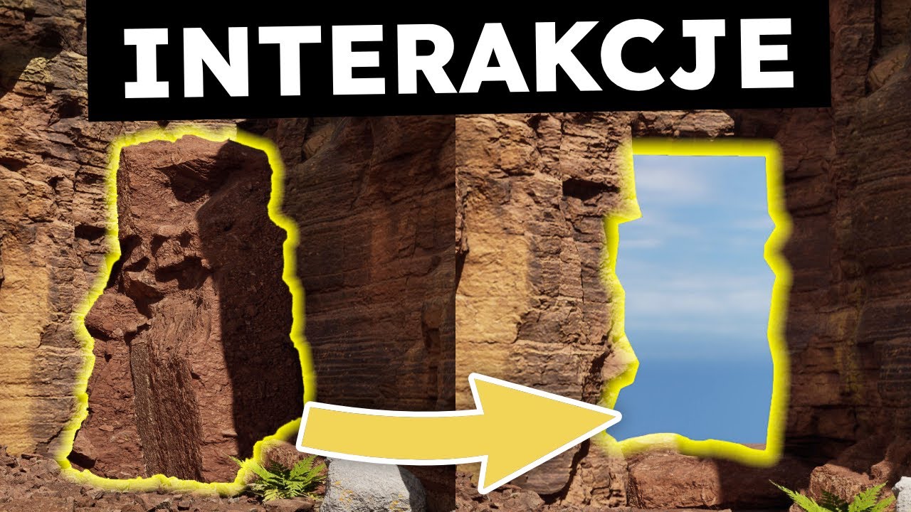 Interakcje z dowolnym obiektem w UNREAL ENGINE 5 - Blueprint