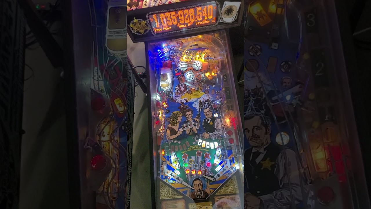Maverick pinball machine gameplay