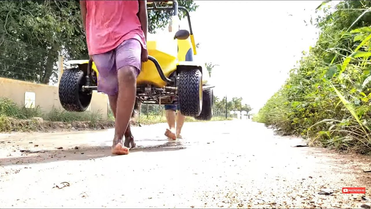 Transformei meu mini  Buggy em um monstro