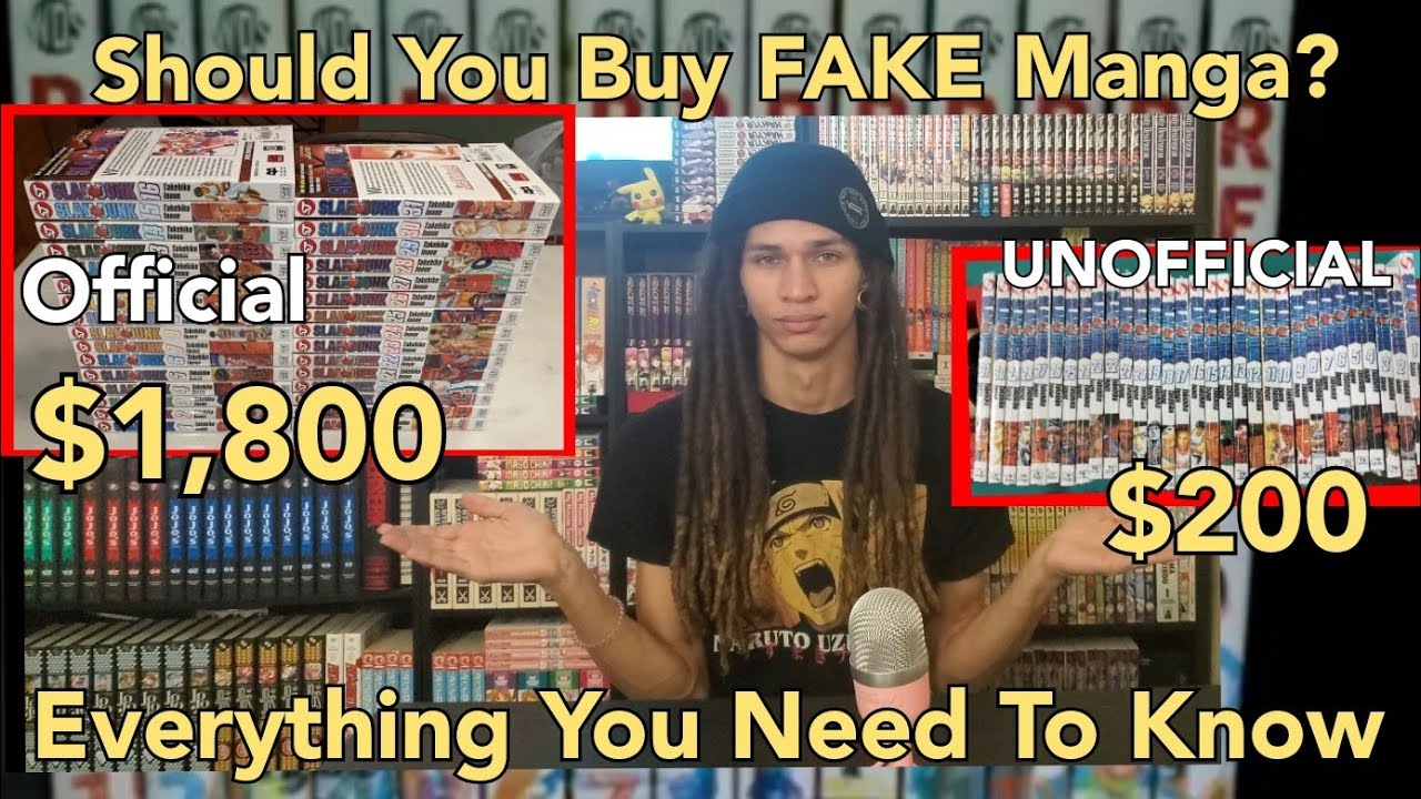 Beware of Fake Unofficial Manga | Knock Off Bootleg Publishers