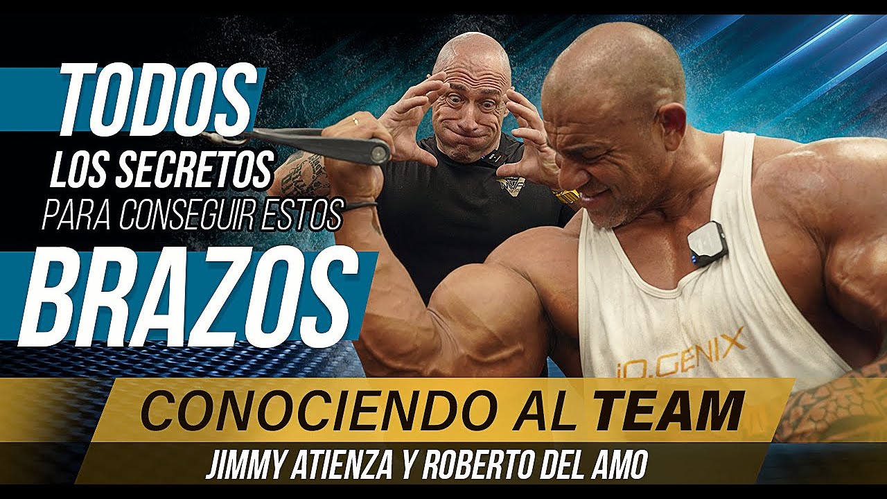 ROBERTO Y JIMMY NOS ENSEÑAN TODOS LOS TRUCOS PARA UNOS BRAZOS DESCOMUNALES