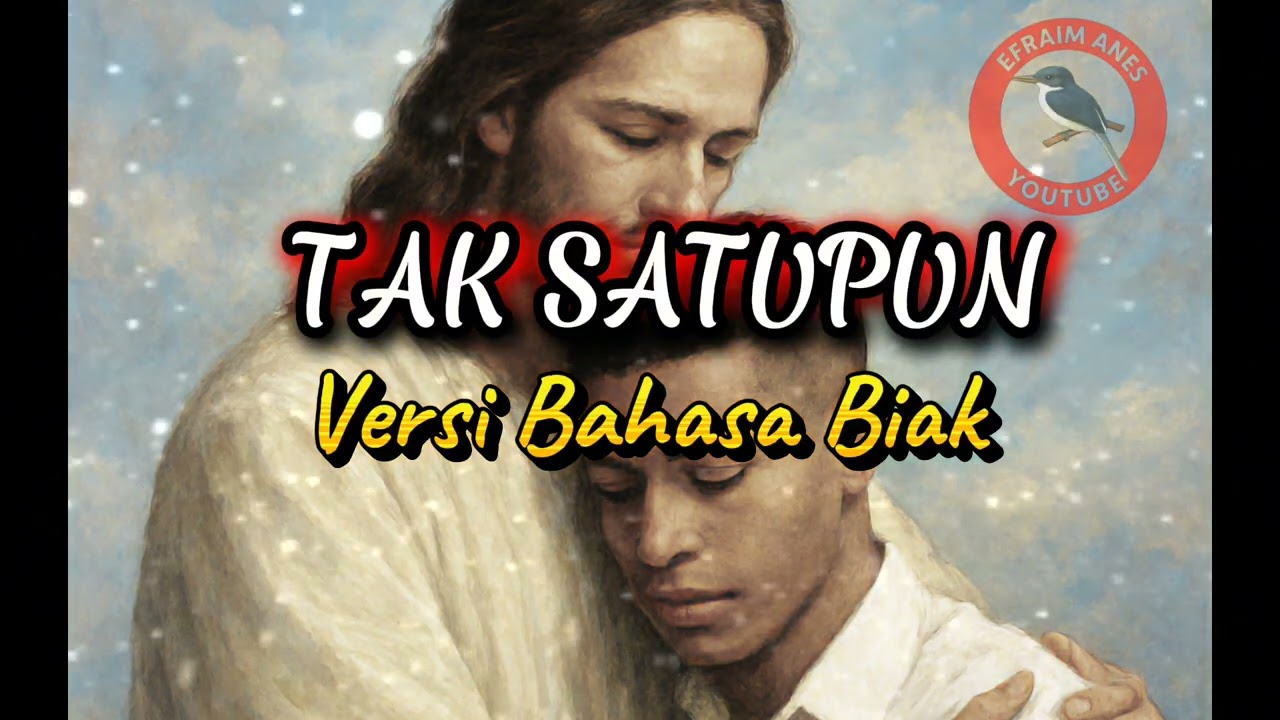 TAK SATUPUN VERSI BIAK || ROHANI || Efraim Anes ||