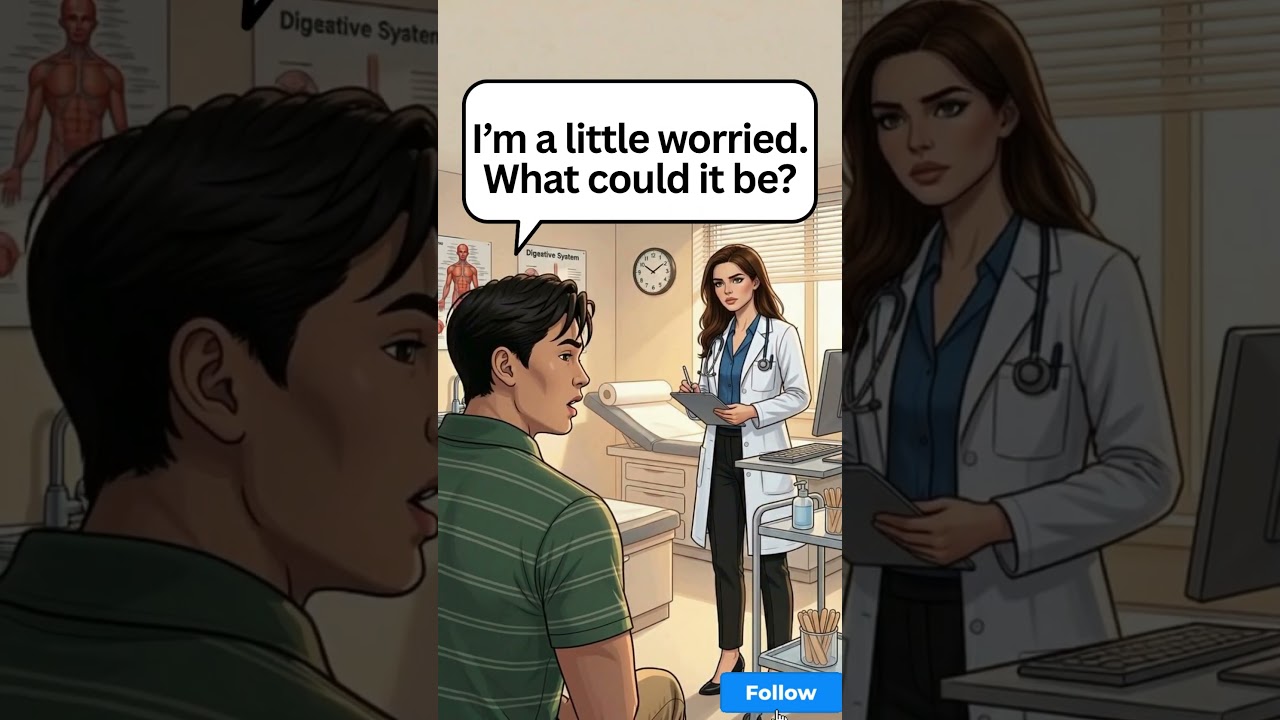 Говорите по-английски у врача: простые фразы! 🏥